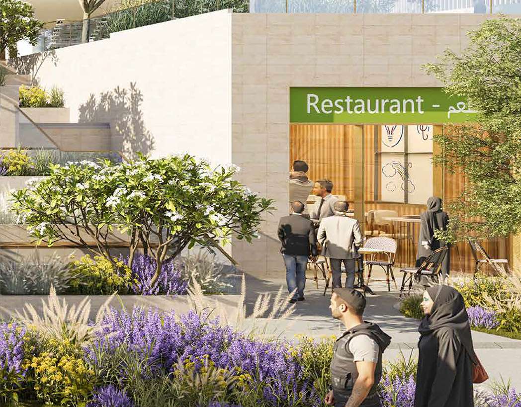 Retail, dining, and services at your doorstep